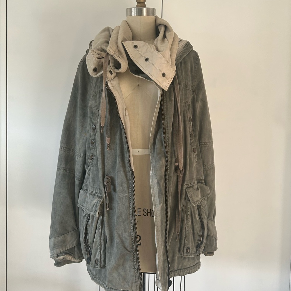 All Saints Hooded Jacket - Picture 3 of 13